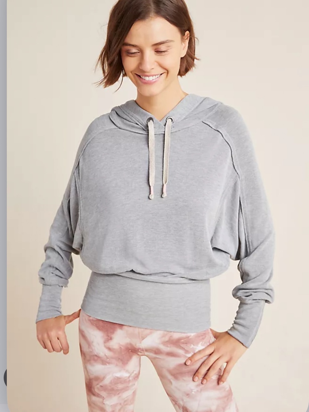 Free People Movement Ready Go Hoodie Women's XS Relaxed Workout Casual Top Grey